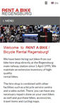 Mobile Screenshot of fahrradverleih-regensburg.de